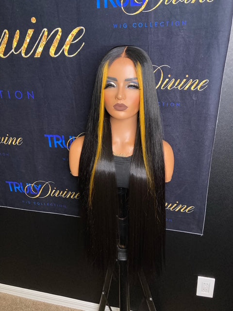 36" Black Wig - Refurbished